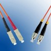 Patch cord fibra optica multimode duplex, SC-ST