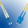 Patch cord fibra optica singlemode,duplex LC/APC-SC/APC