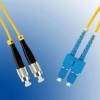 Patch cord fibra optica singlemode,duplex SC-FC