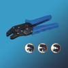 Professional ratcheting crimping tool AWG for terminals 0,5-2,5 sq.mm